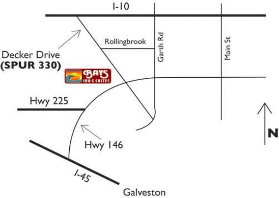 Bays Inn & Suites Baytown - Baytown, TX