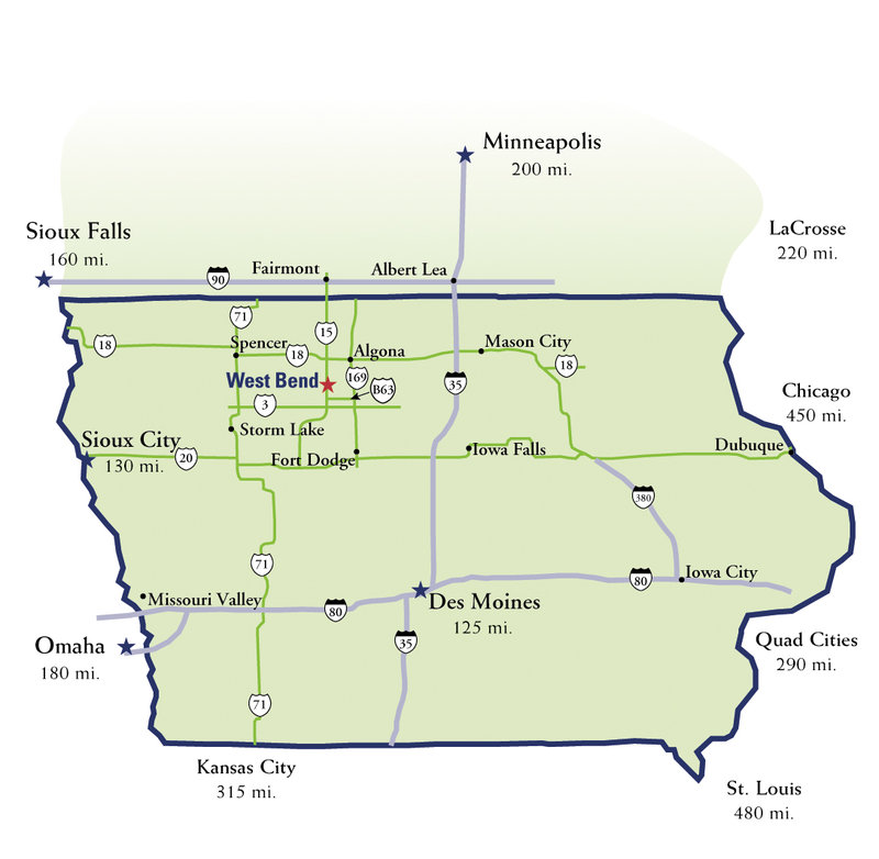 Park View Inn & Suites - West Bend, IA