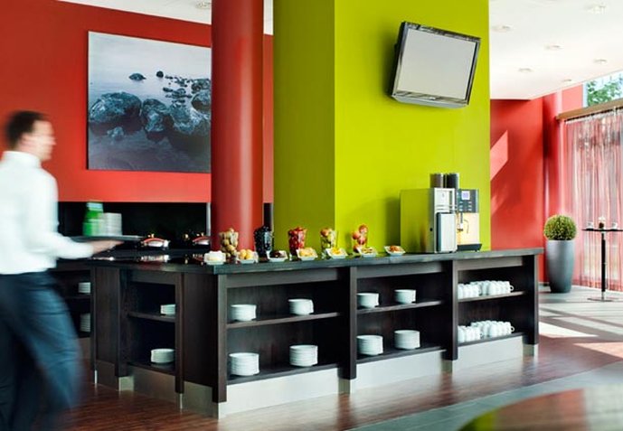 Hotel Courtyard by Marriott Berlin City Center Florenz Foyer