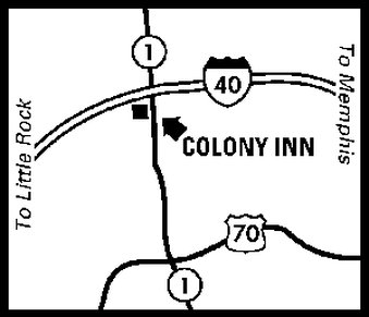 Colony Inn - Forrest City, AR
