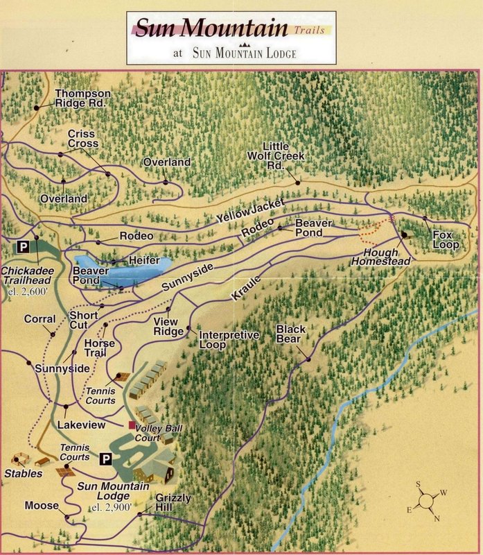 SUN MOUNTAIN LODGE - Winthrop, WA