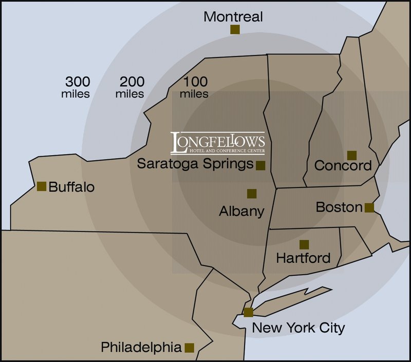 Longfellows Hotel, Restaurant, and Conference Center - Saratoga Springs, NY