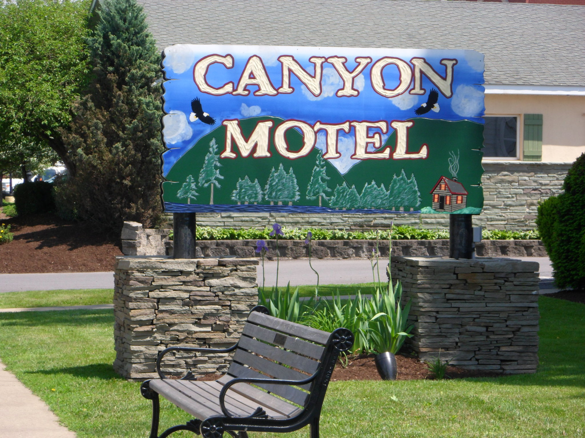 Canyon Motel Wellsboro Pa Hotels Tourist Class Hotels