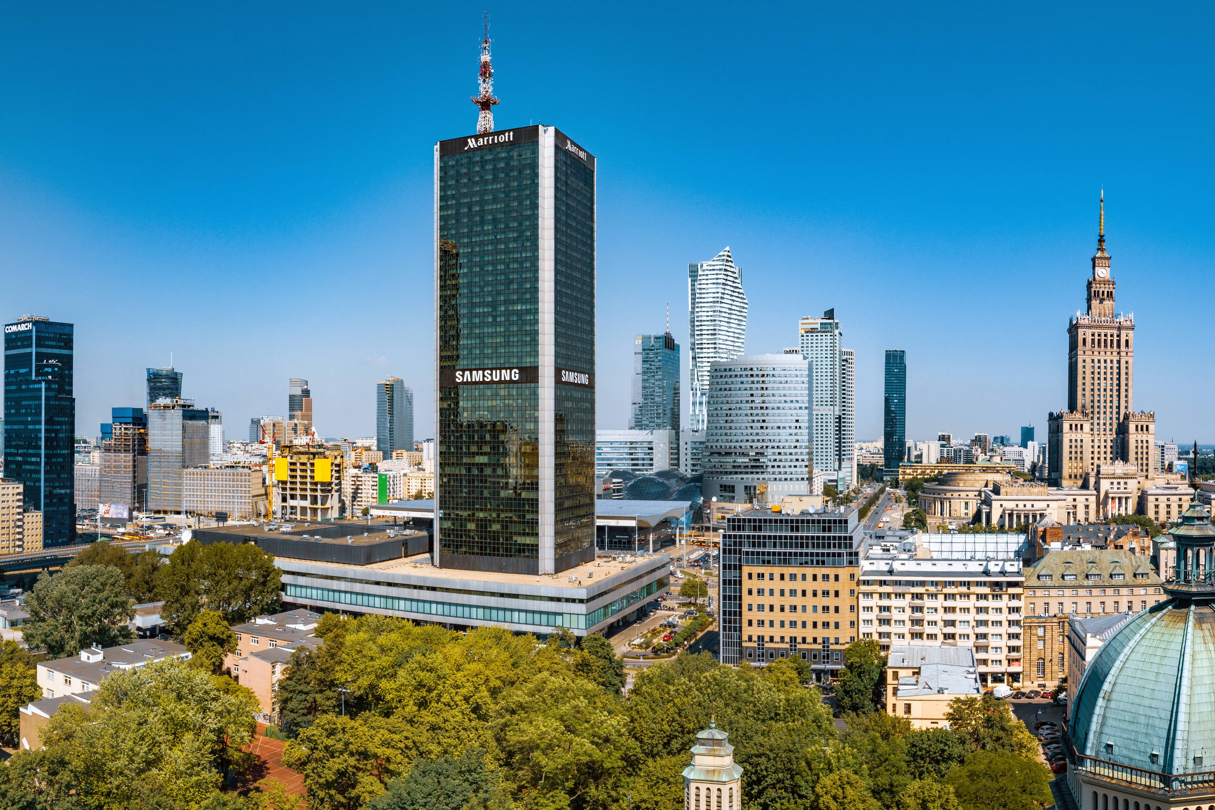 Warsaw Marriott Hotel- Warsaw, Poland Hotels- First Class Hotels in