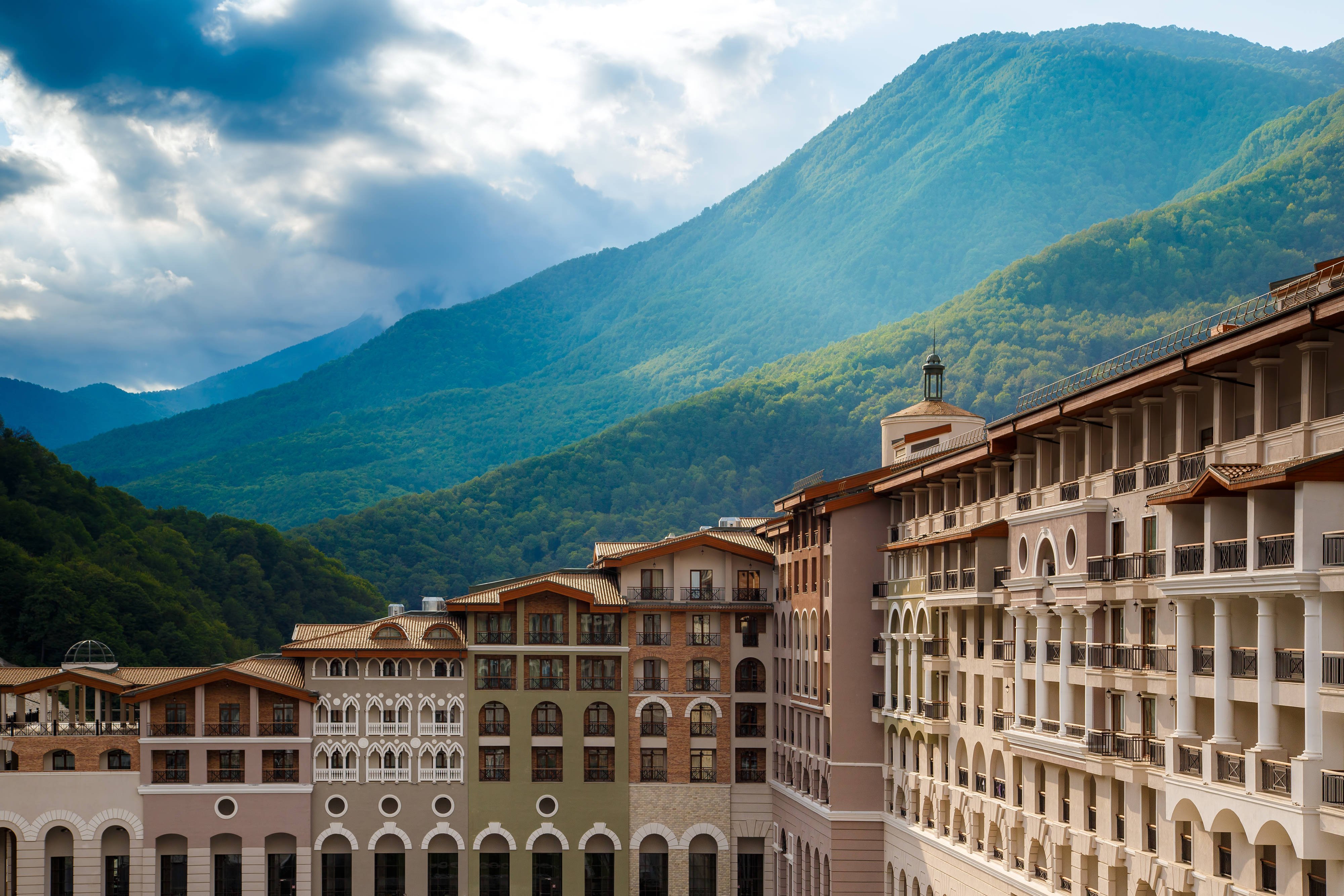 Sochi Russia Hotels; Sochi Marriott Krasnaya Polyana Hotel Meetings and Events- Sochi