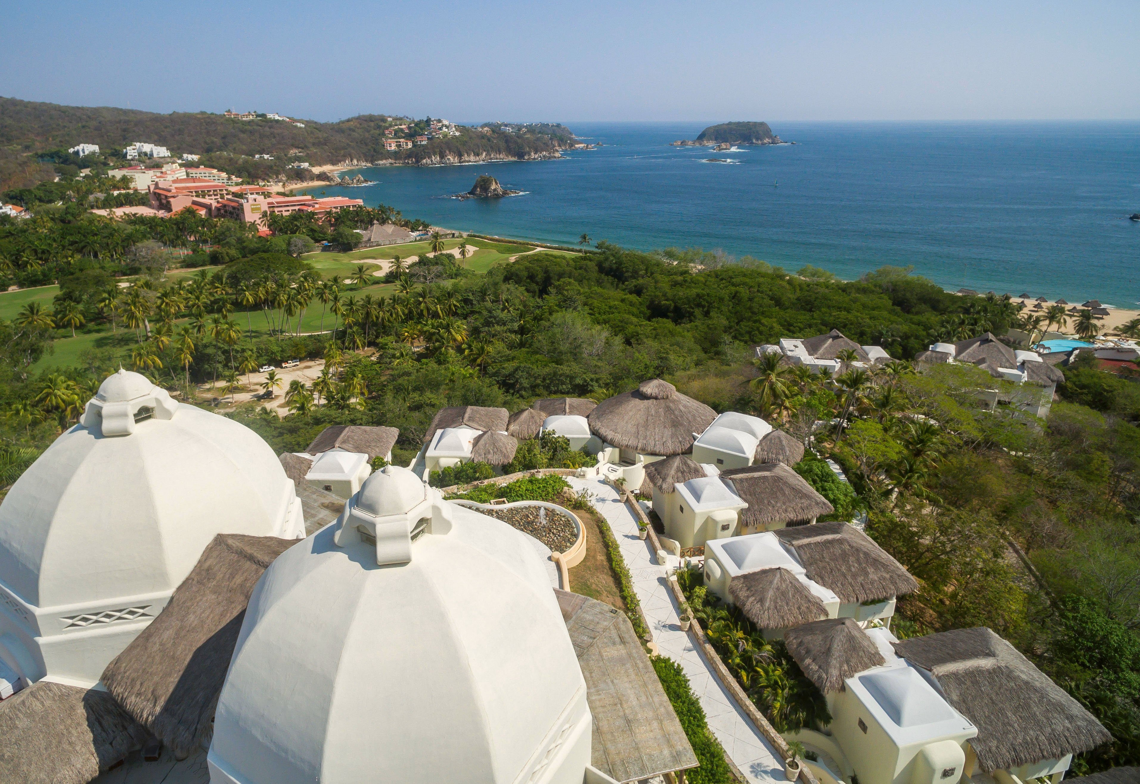 Huatulco Oaxaca Hotels; Quinta Real Huatulco- First Class Huatulco, Oaxaca, Mexico Hotels- GDS