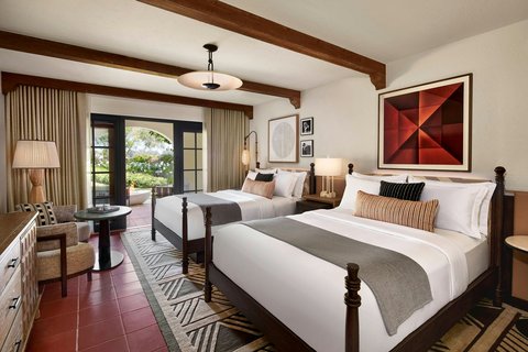 Fireside Garden Guest Room with Two Queens