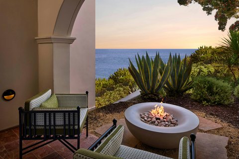 Fireside Suite with Partial Ocean View - Patio