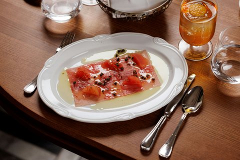Tuna Carpaccio
