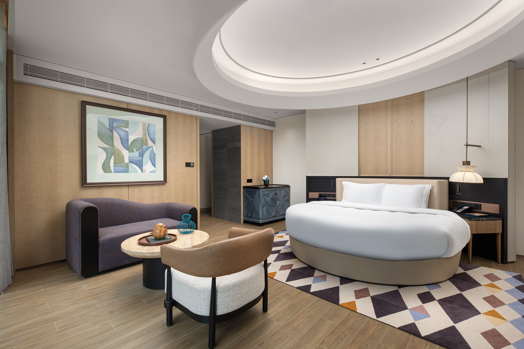 voco SANYA DADONGHAI Room Type - 1 Round King 1 Bedroom Suite