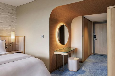 Refined interior of the Deluxe room