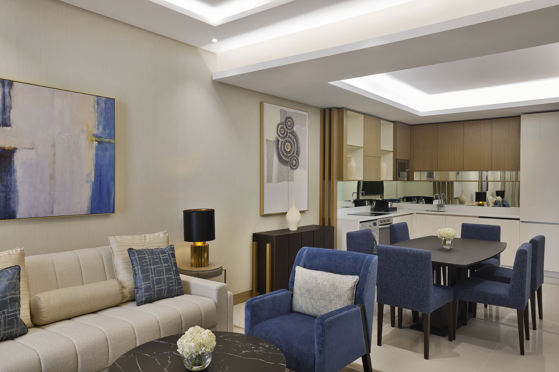 Hilton Bahrain City Centre Hotel & Residences Room Type - TWO BDRM STE CITY VIEW