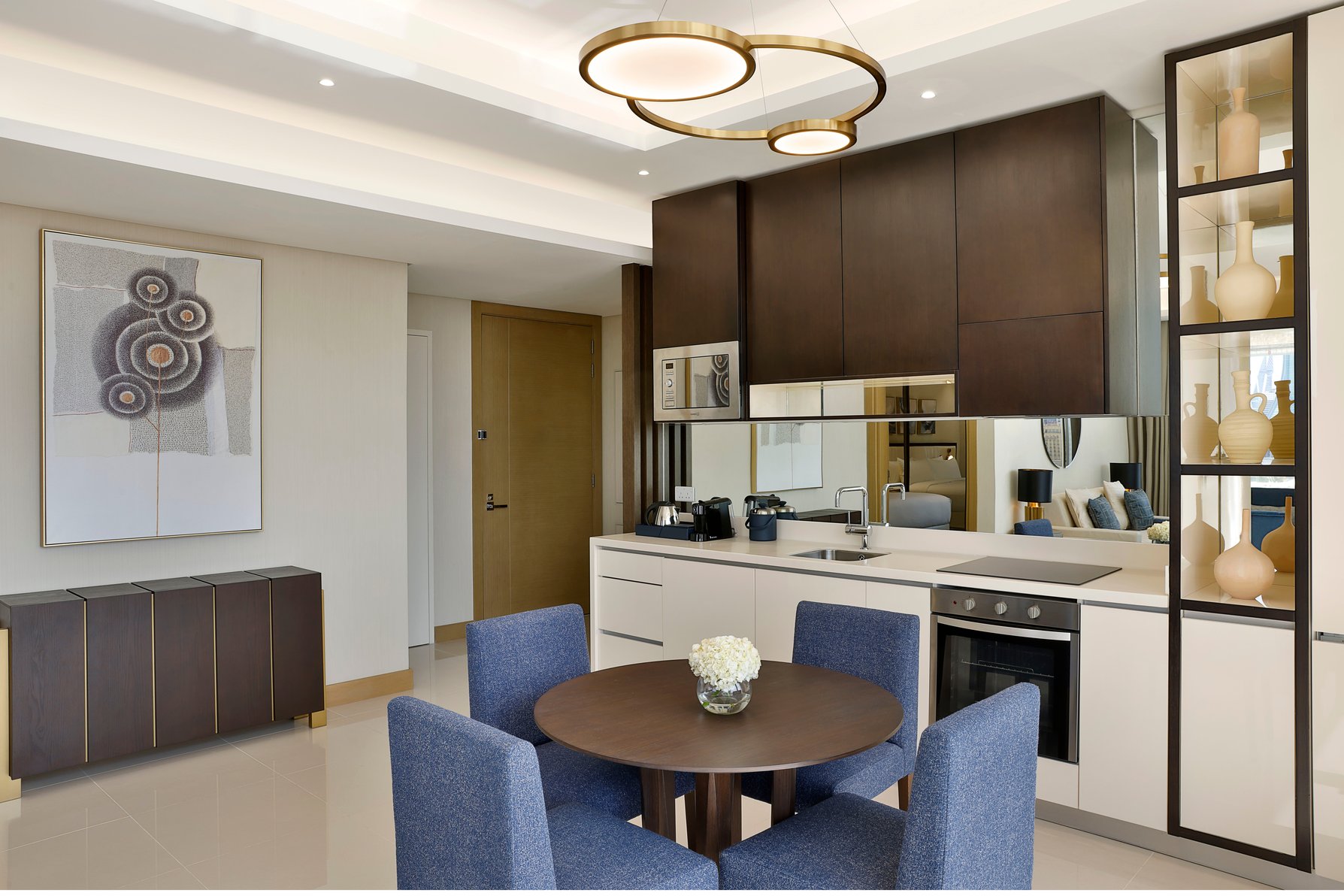 Hilton Bahrain City Centre Hotel & Residences Room Type - KING ONE BDRM STE SEA-TERR