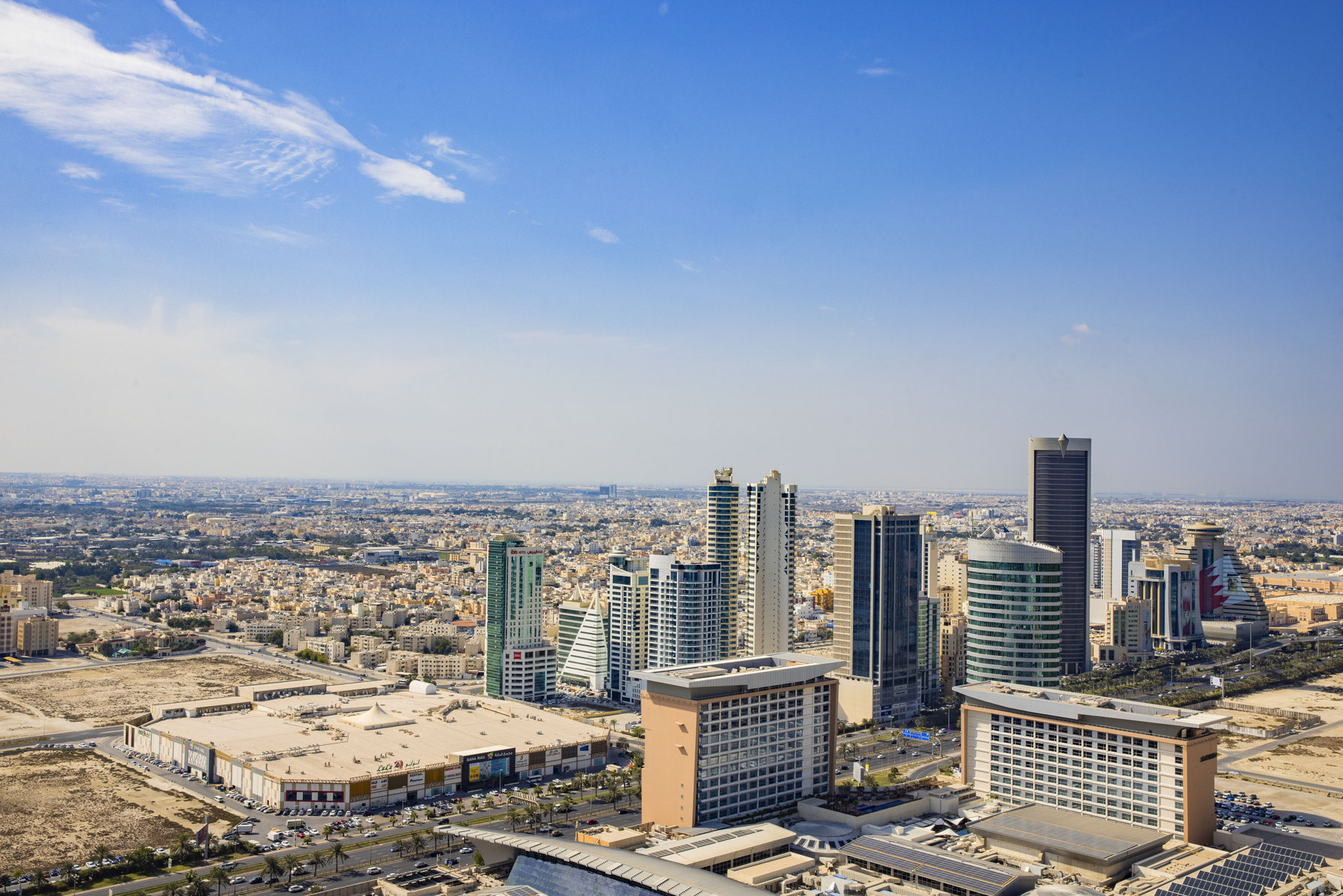 Hilton Bahrain City Centre Hotel & Residences Room Type - KING 1 BDRM STE CITY-BALCO