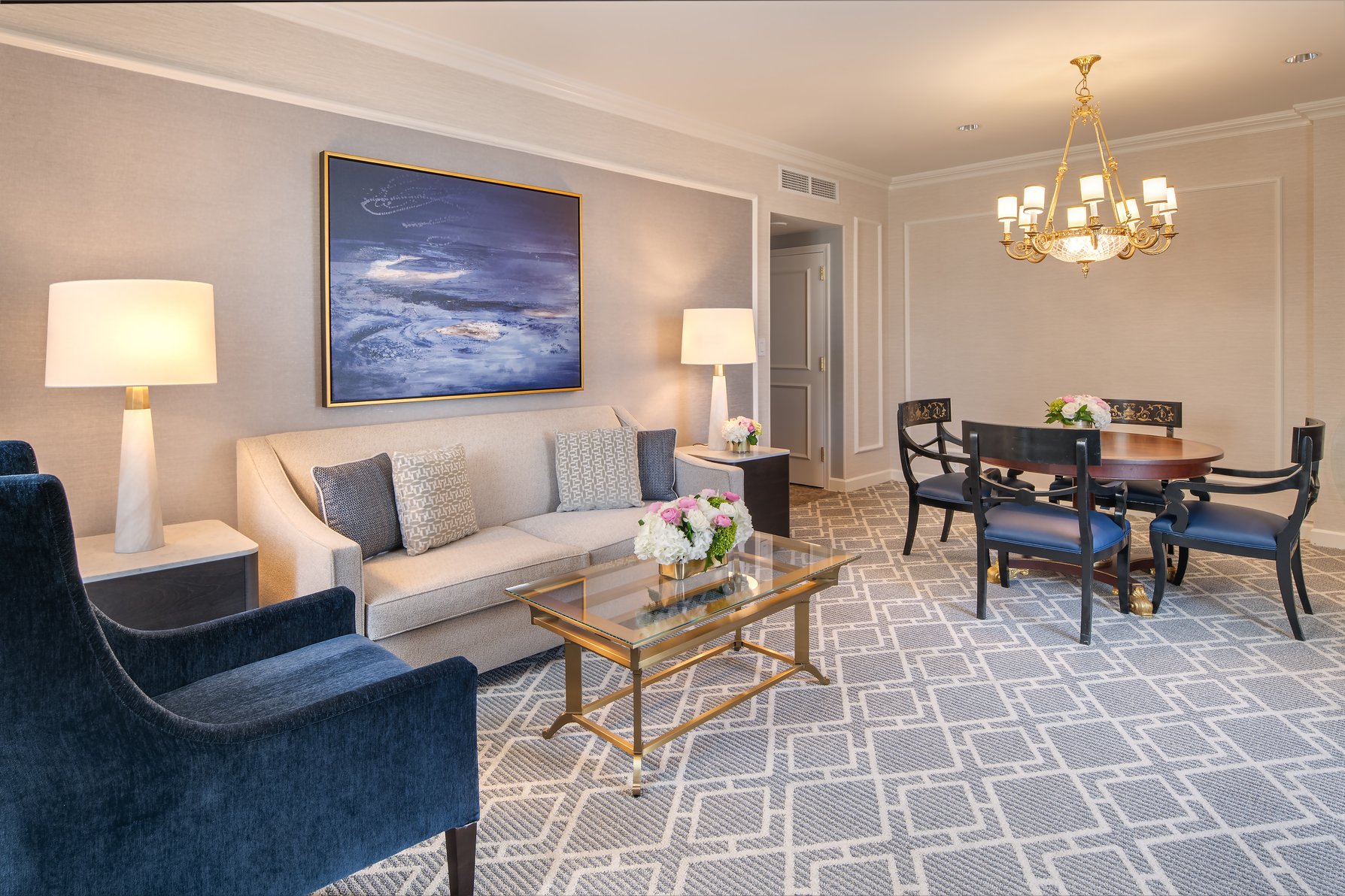Willard InterContinental Washington Room Type - One-Bedroom Queen Suite