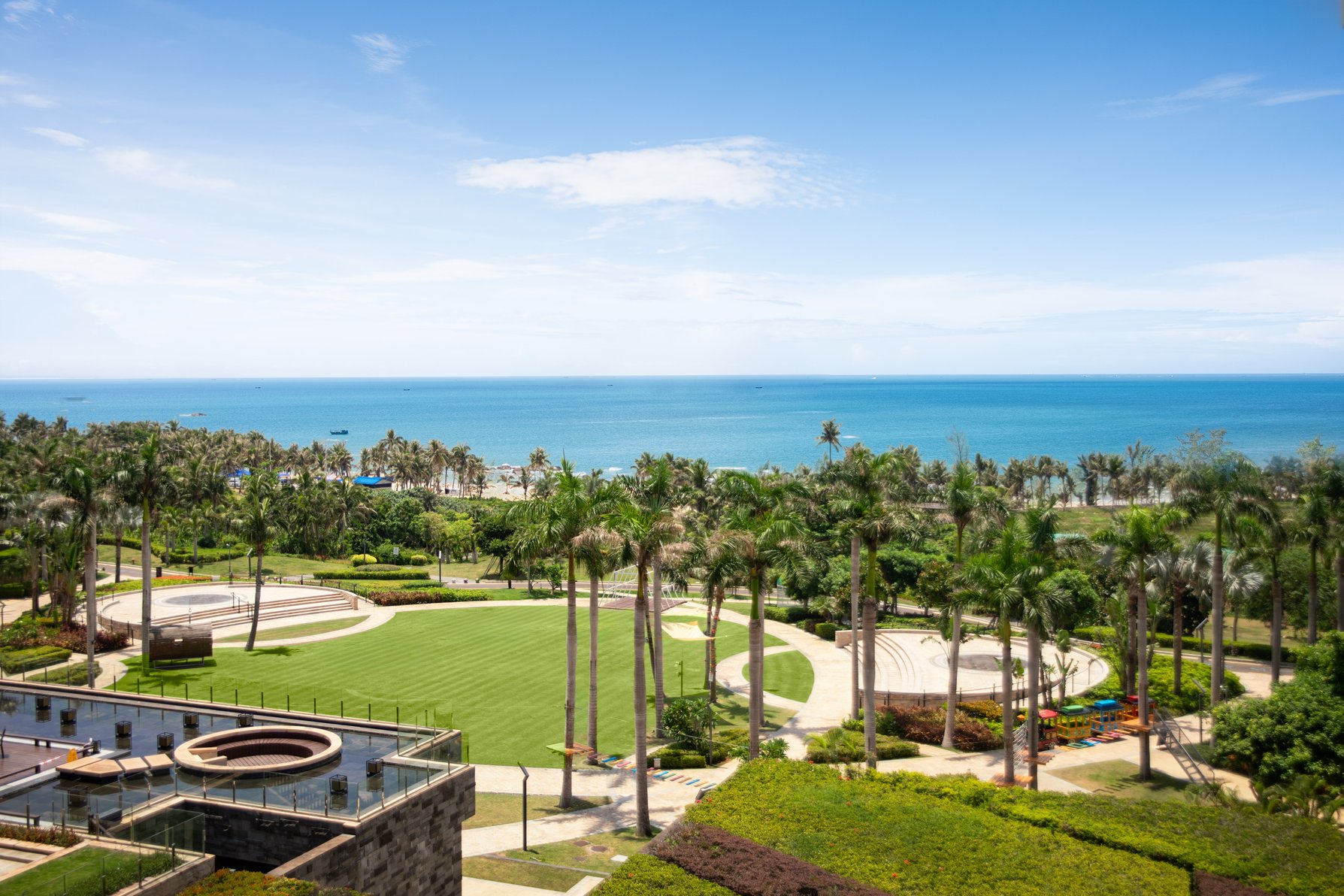 Hilton Wenchang Room Type - TWIN AEROSPACE SEA VIEW