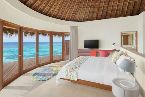 Oasis Overwater 2BR Villa Bedroom 1
