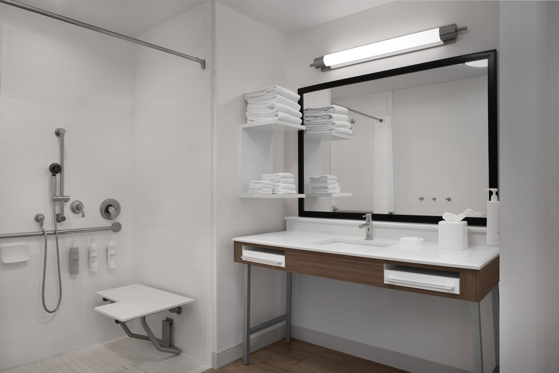 Hampton Inn & Suites by Hilton Walterboro Room Type - 1 KN ACC RI SHWR STUDIO NS