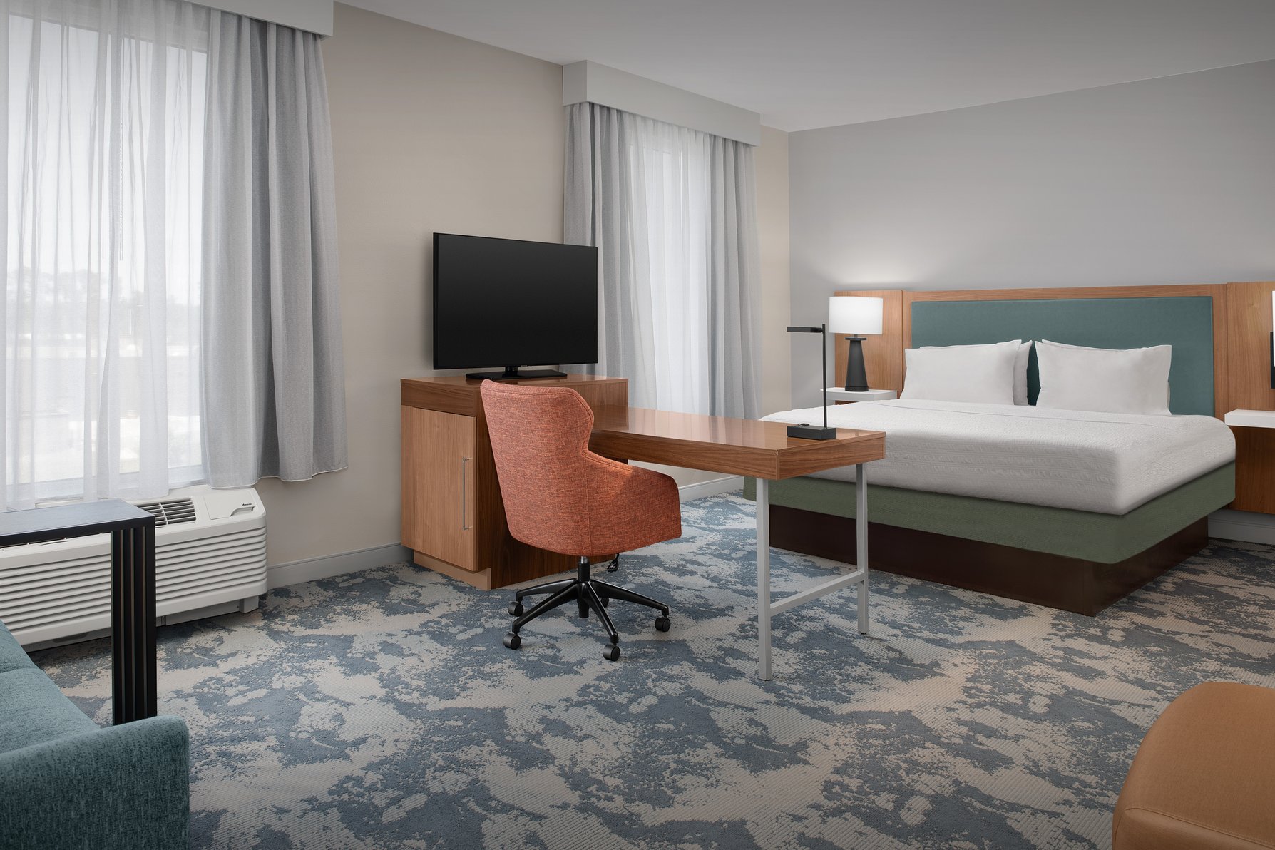 Hampton Inn & Suites by Hilton Walterboro Room Type - 1KN STDO MIC FRIDG WTBR NS