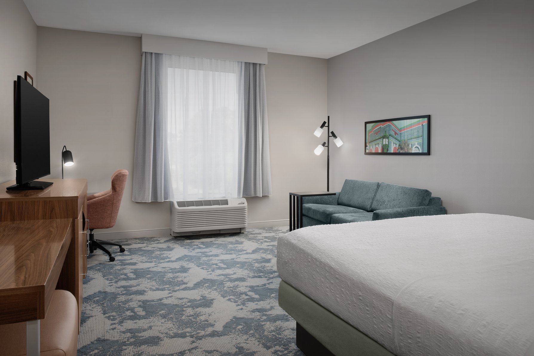 Hampton Inn & Suites by Hilton Walterboro Room Type - 1 KING SFBD MIC FRG NS