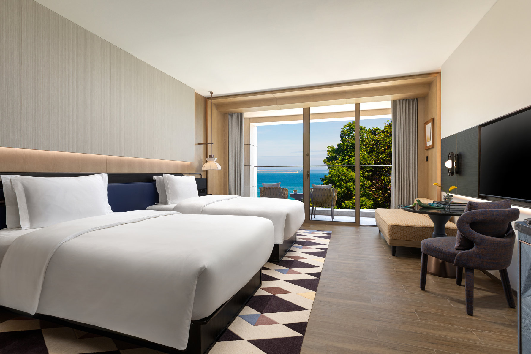 voco SANYA DADONGHAI Room Type - 2 Twin Standard Ocean View