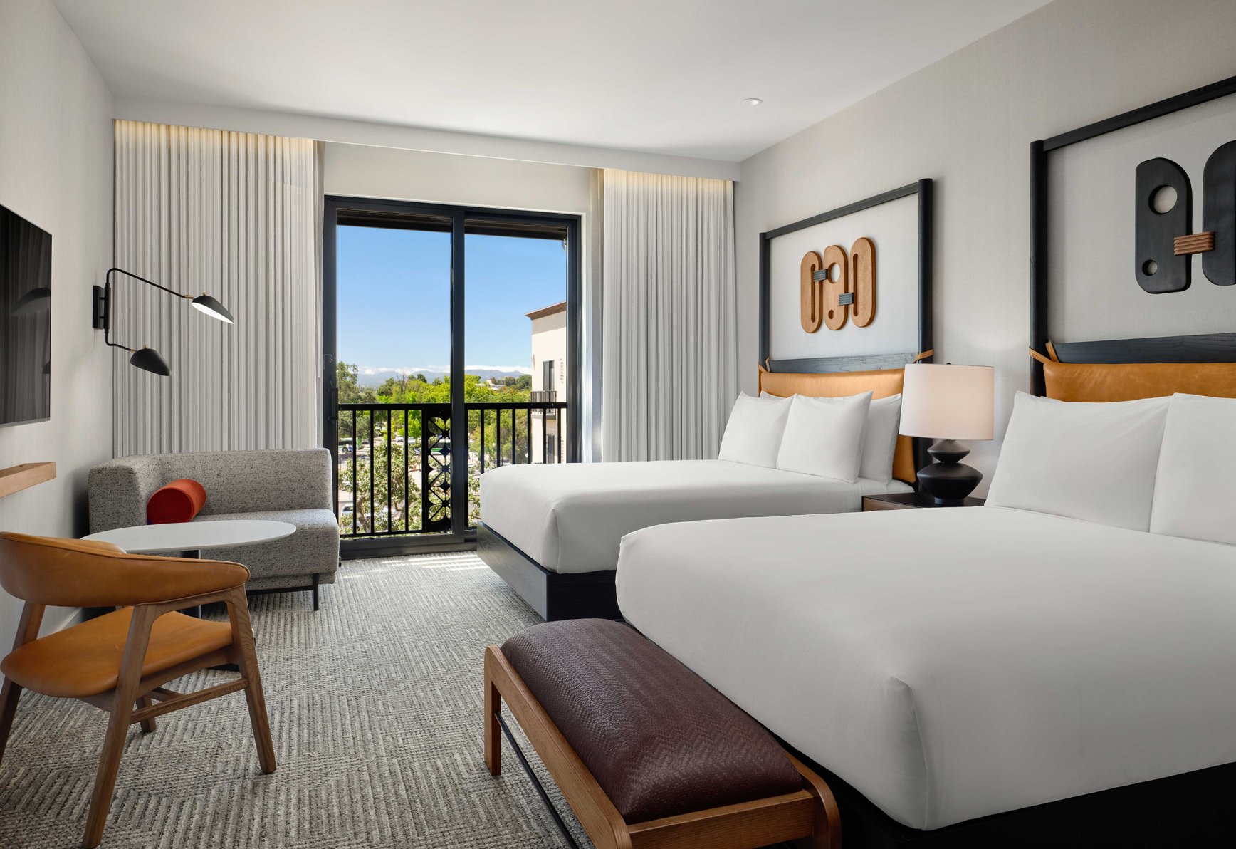 The Ava Hotel Paso Robles, Curio Collection by Hilton Room Type - 2QNS JULIET BALC HEAR ACC