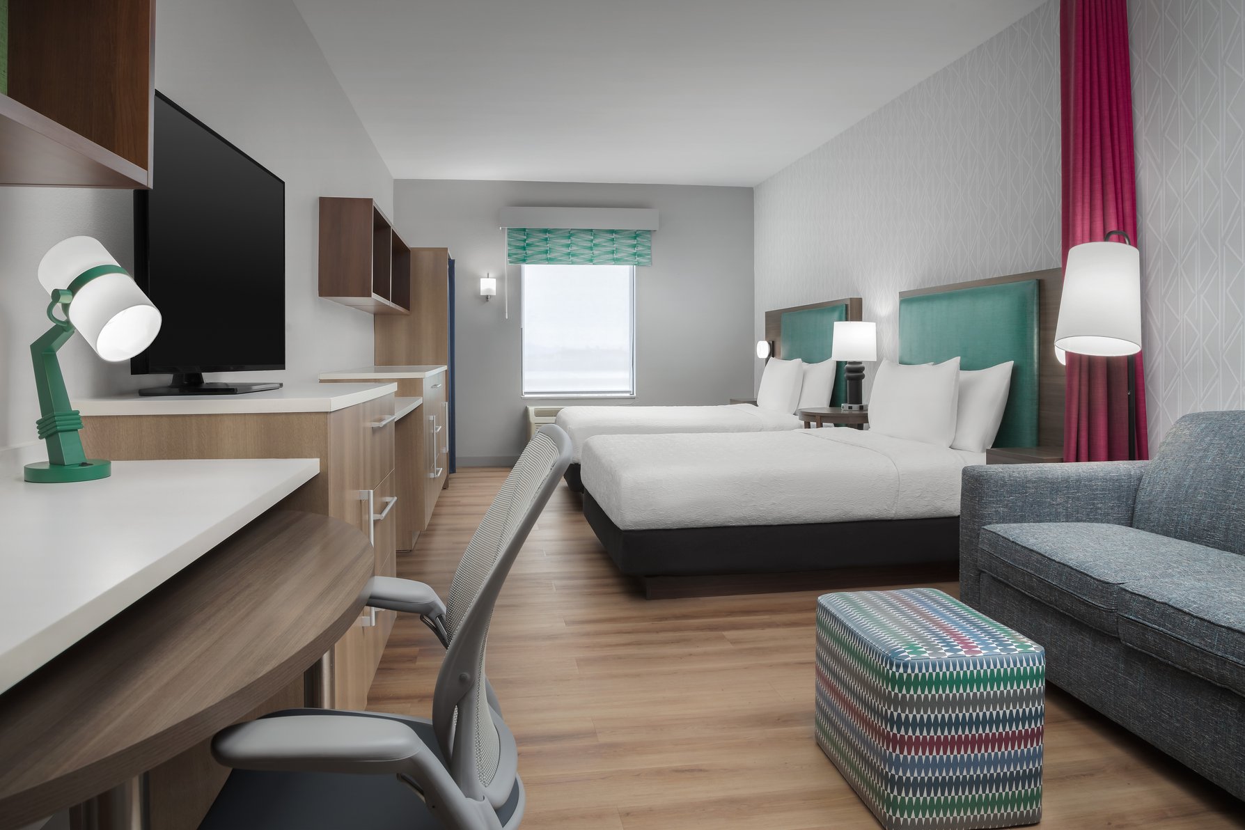 HOME2 SUITES BY HILTON LAS CRUCES Room Type - 2 QN BEDS STUDIO NONSMOK