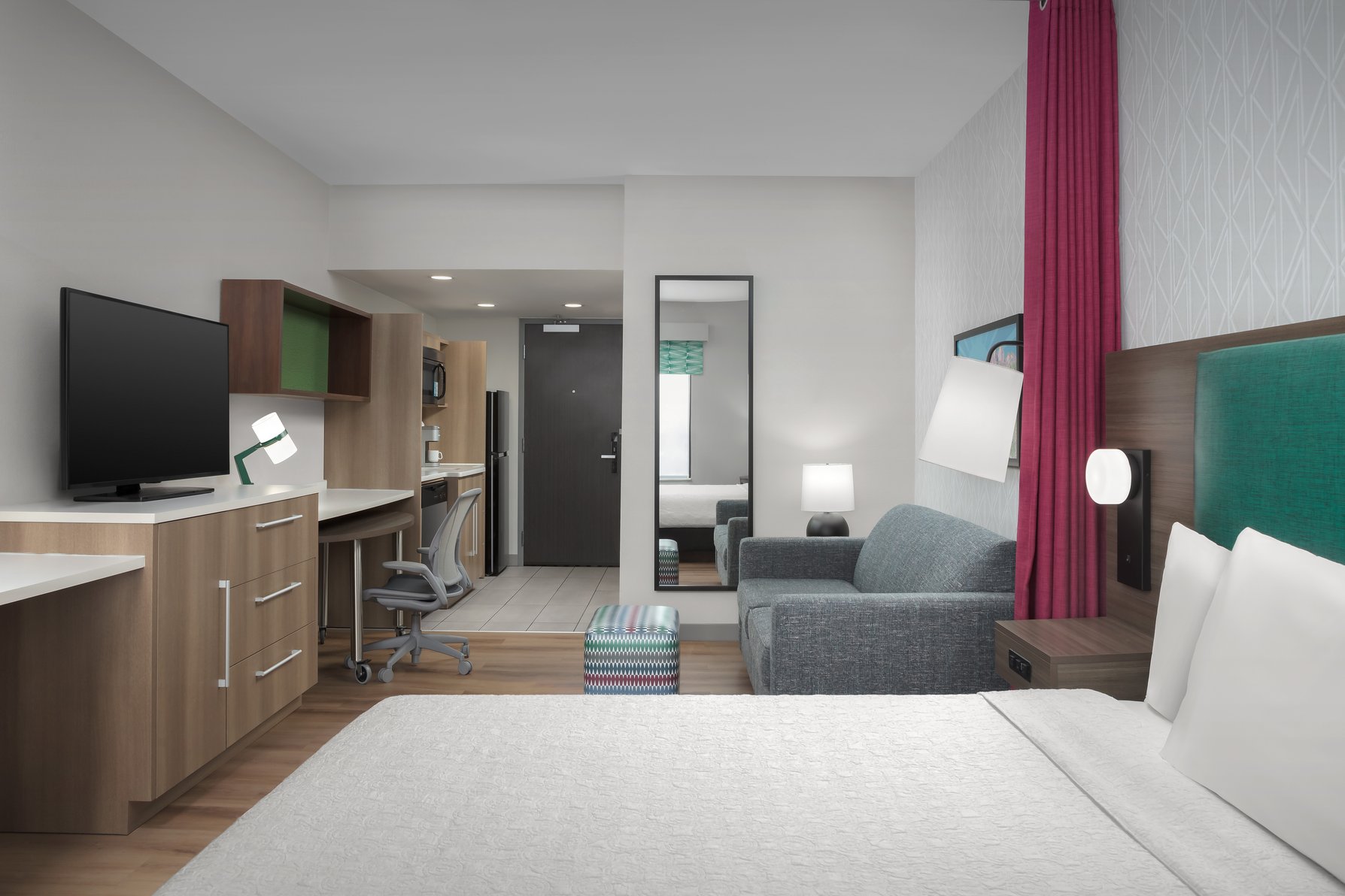 HOME2 SUITES BY HILTON LAS CRUCES Room Type - 1KG HEARING ACC STUDIO NS