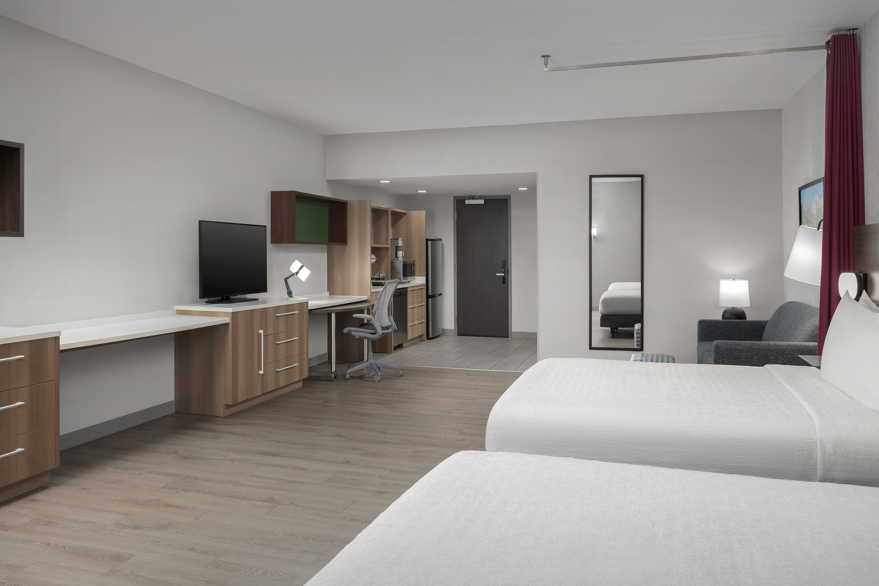 HOME2 SUITES BY HILTON LAS CRUCES Room Type - 2QN HEARING ACC STUDIO NS