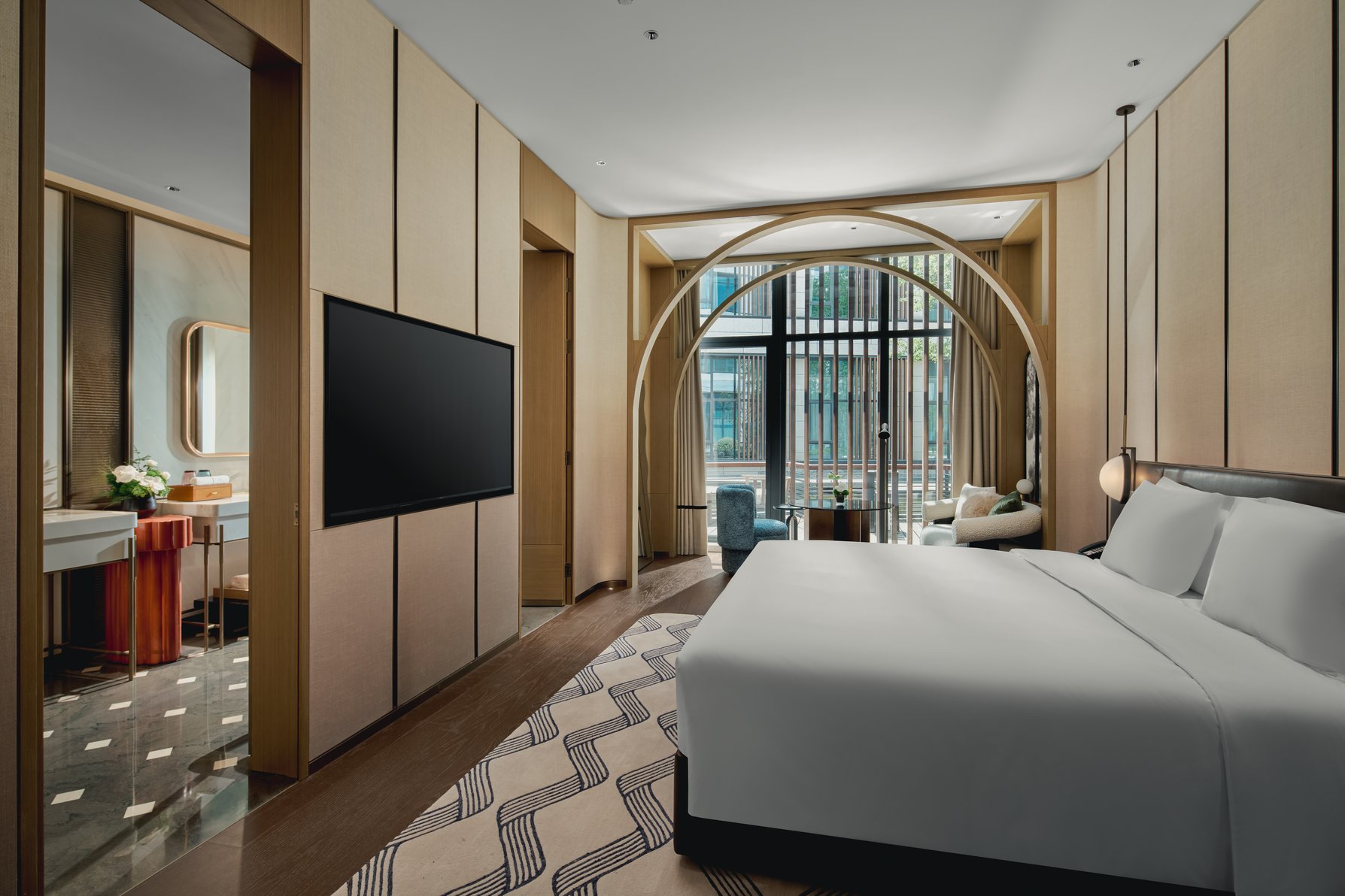 Hotel Indigo WUXI QINGMING BRIDGE by IHG Room Type - 1 King Premium Garden View Courtyard Access