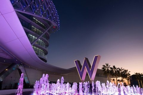 W Abu Dhabi - Yas Island Hotel Extrior