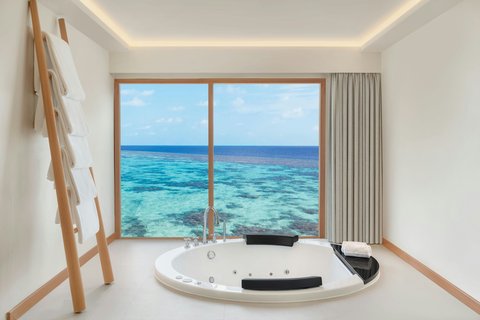 MLEWH Oasis Overwater 2BR Villa Bathroom