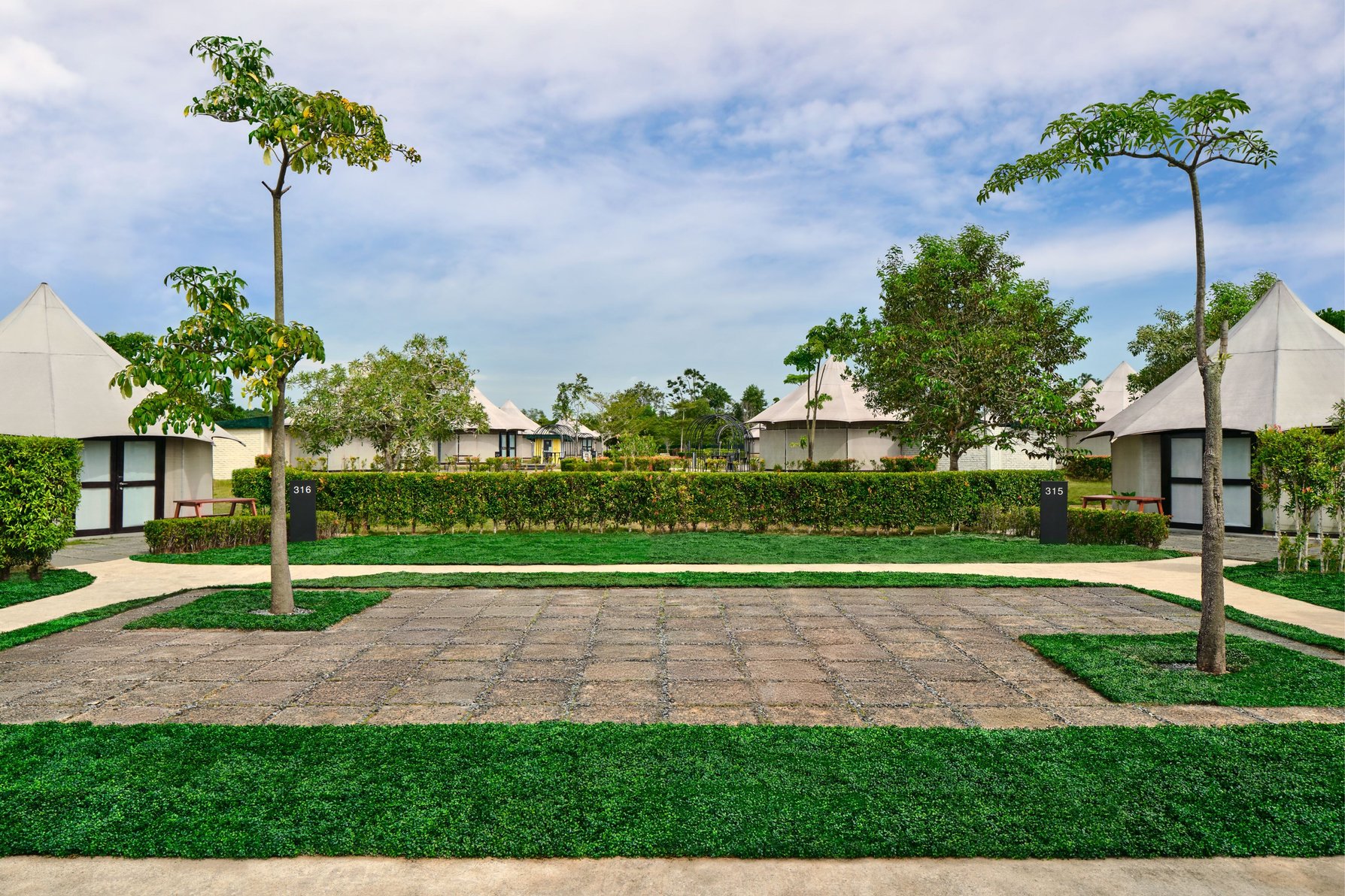 Natra Bintan, a Tribute Portfolio Resort Room Type - Tent Small Garden, Guest room, 1 King, Garden view