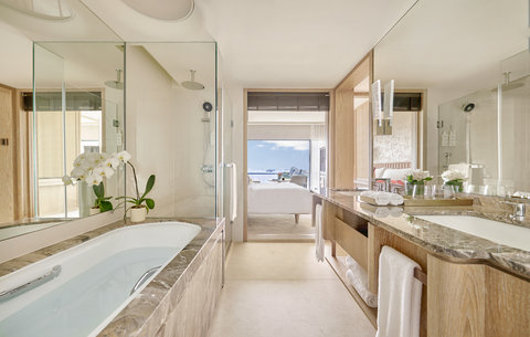 Sea View Room Bathroom