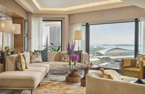 Royal Marina Bay Penthouse Living Room Detail