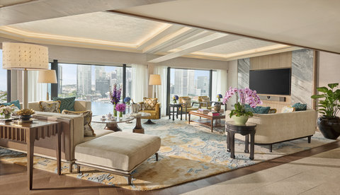 Royal Marina Bay Penthouse Living Room