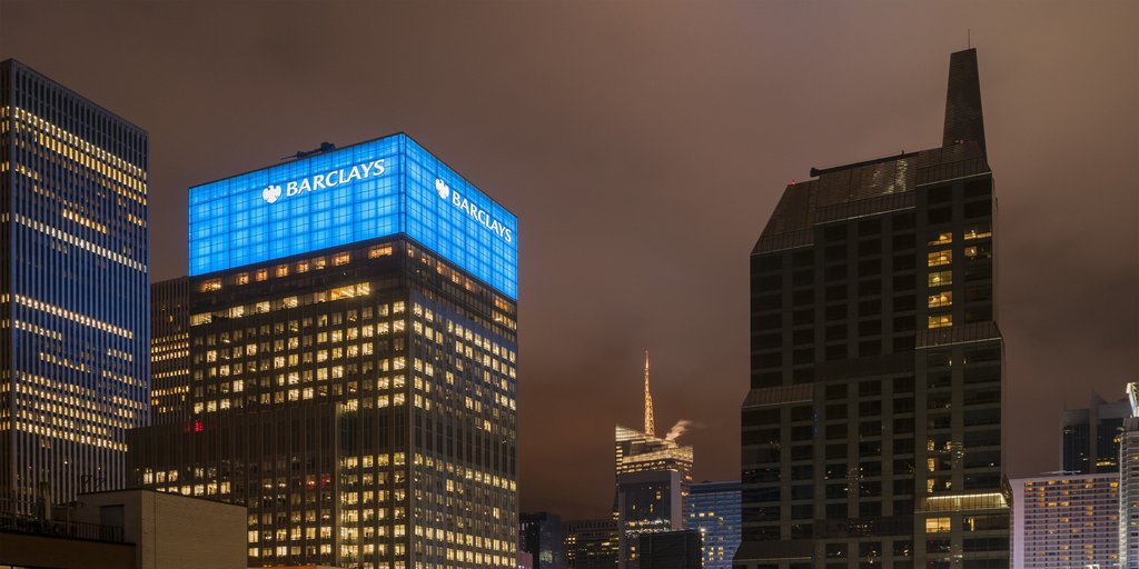 The Manhattan at Times Square View Looking South Barclays NYC HQ