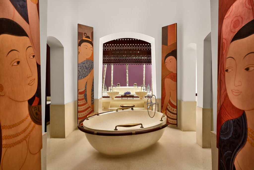 Phulay Bay, a Ritz-Carlton Reserve Room Type - Reserve Pavilion, Guest room, 1 King, Sofa bed, Garden view