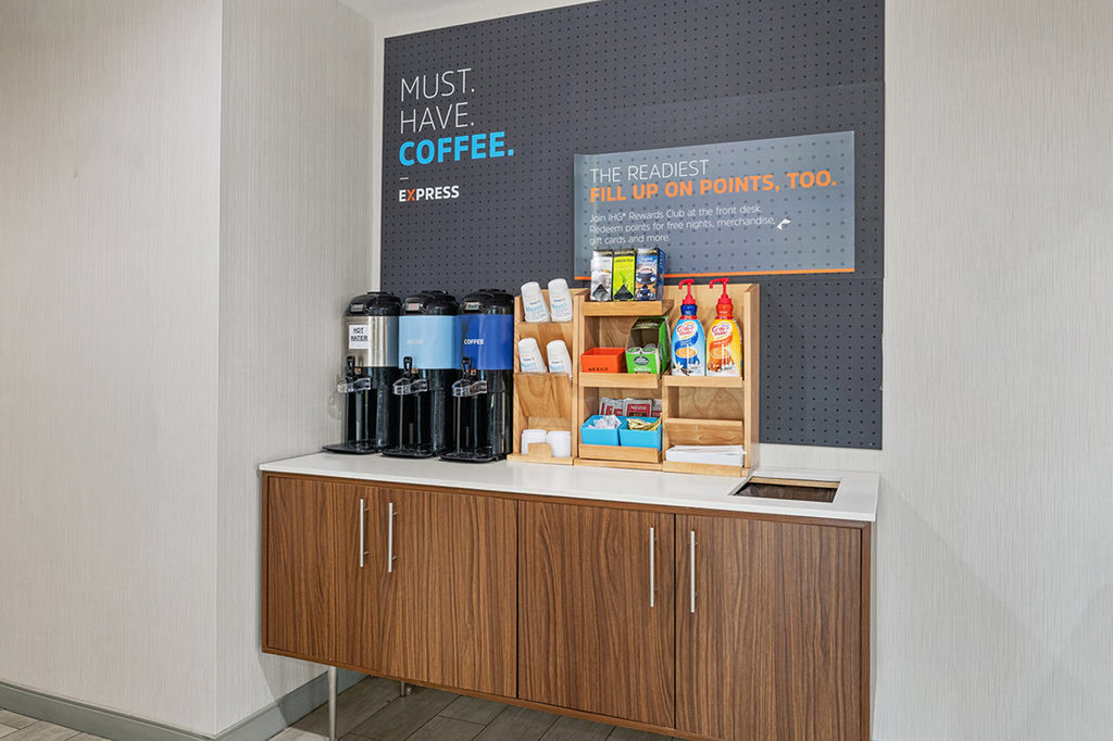 Holiday Inn Express Twentynine Palms offers hot coffee.