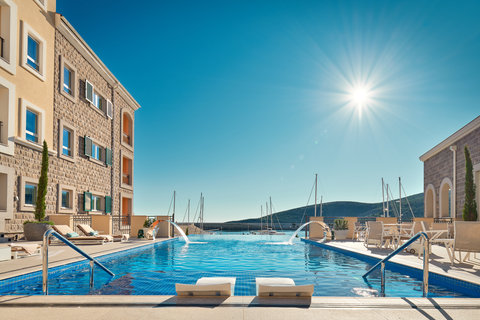 The Chedi Lustica Bay Montenegro Outdoor Infinity Pool