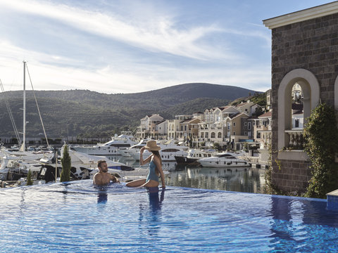 The Chedi Lustica Bay Montenegro Outdoor Infinity Pool