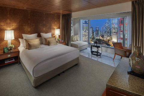 Mandarin Oriental Hong Kong Hotel Room Statue Square View Verandah Style
