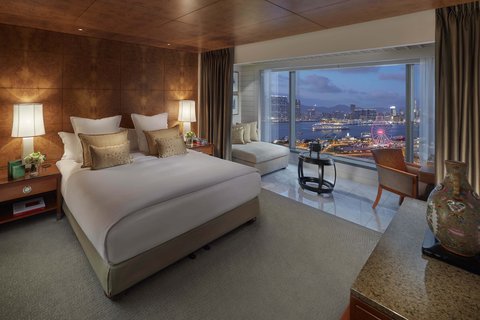 Mandarin Oriental Hong Kong Hotel Room Harbour View Verandah Style