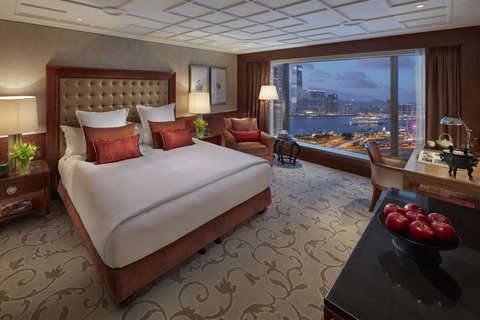 Mandarin Oriental Hong Kong Hotel Room Harbour View Taipan Style