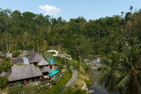 Three Bedroom Pool Villa - Aerial View