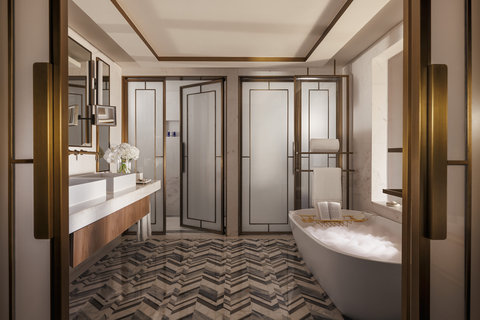 Jumeirah Beach Hotel Presidential Suite Bathroom