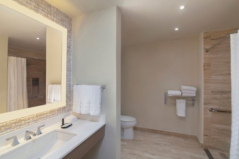 Guest room bathroom