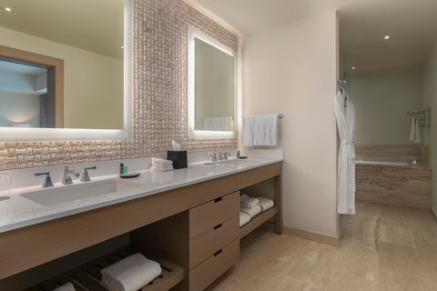 Baño de la suite Puntacana