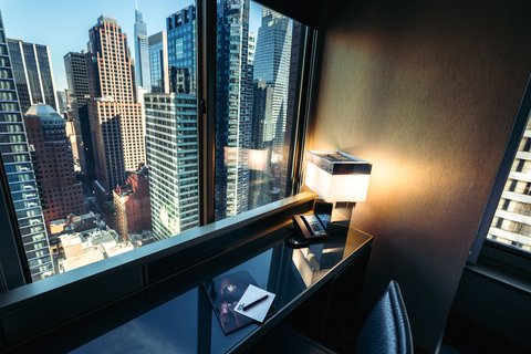 WOW Suite Desk and City Views
