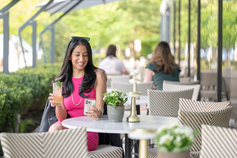 The Pembroke's Outside Terrace